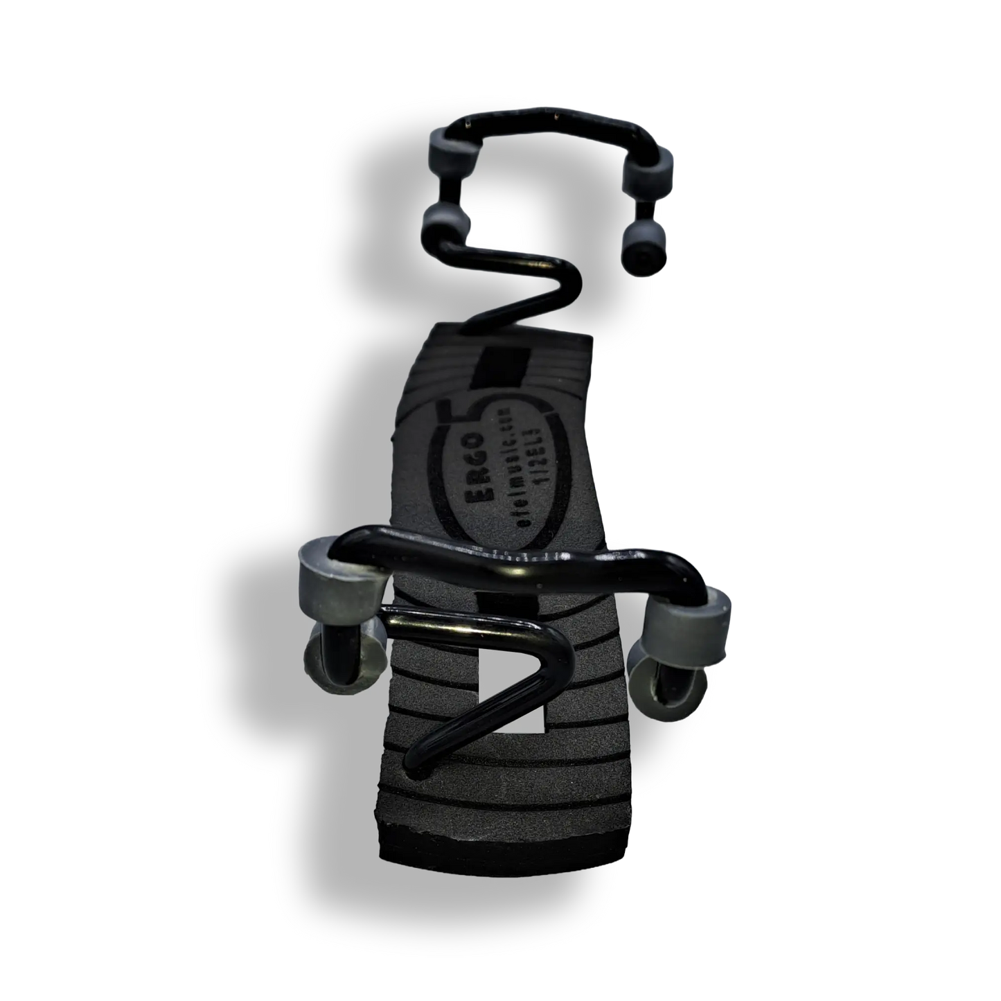 EFEL Ergo violin shoulder rest 1/4-1/2 low side view