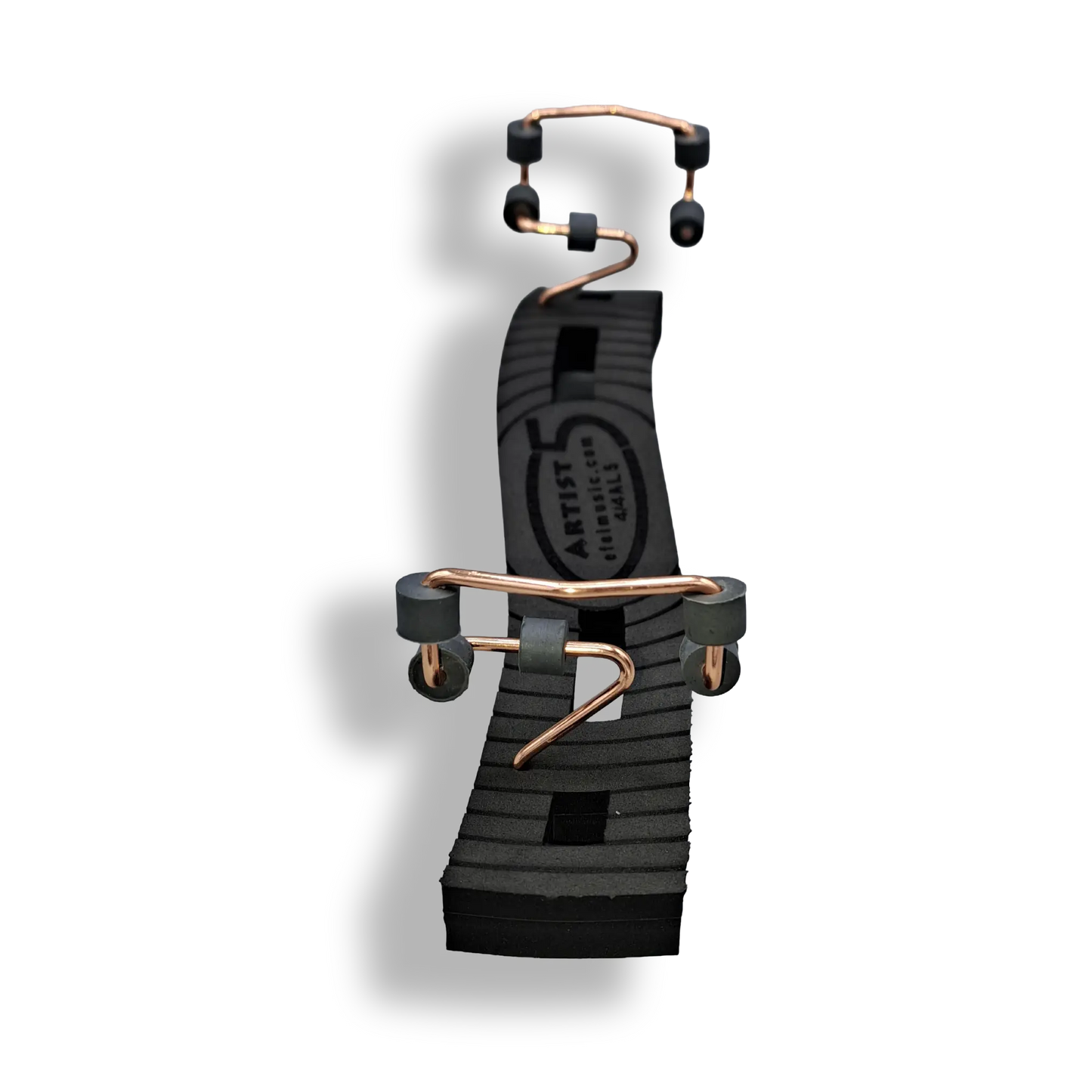 EFEL Artist violin shoulder rest 3/4-4/4 low side view