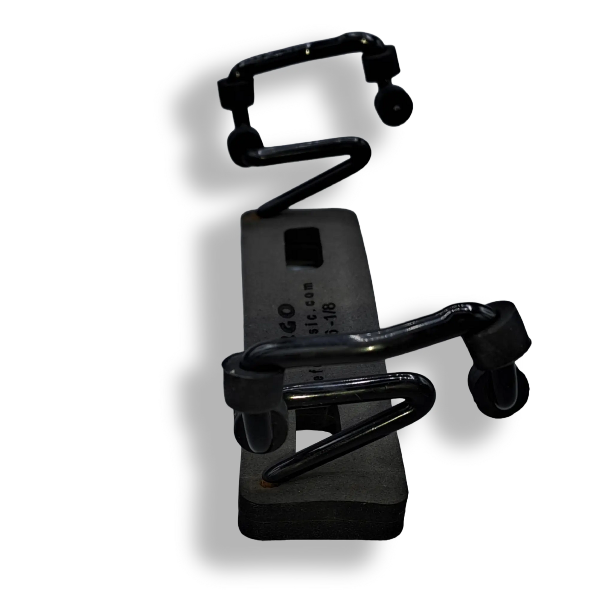 EFEL Ergo violin shoulder rest 1/16-1/8 low back view