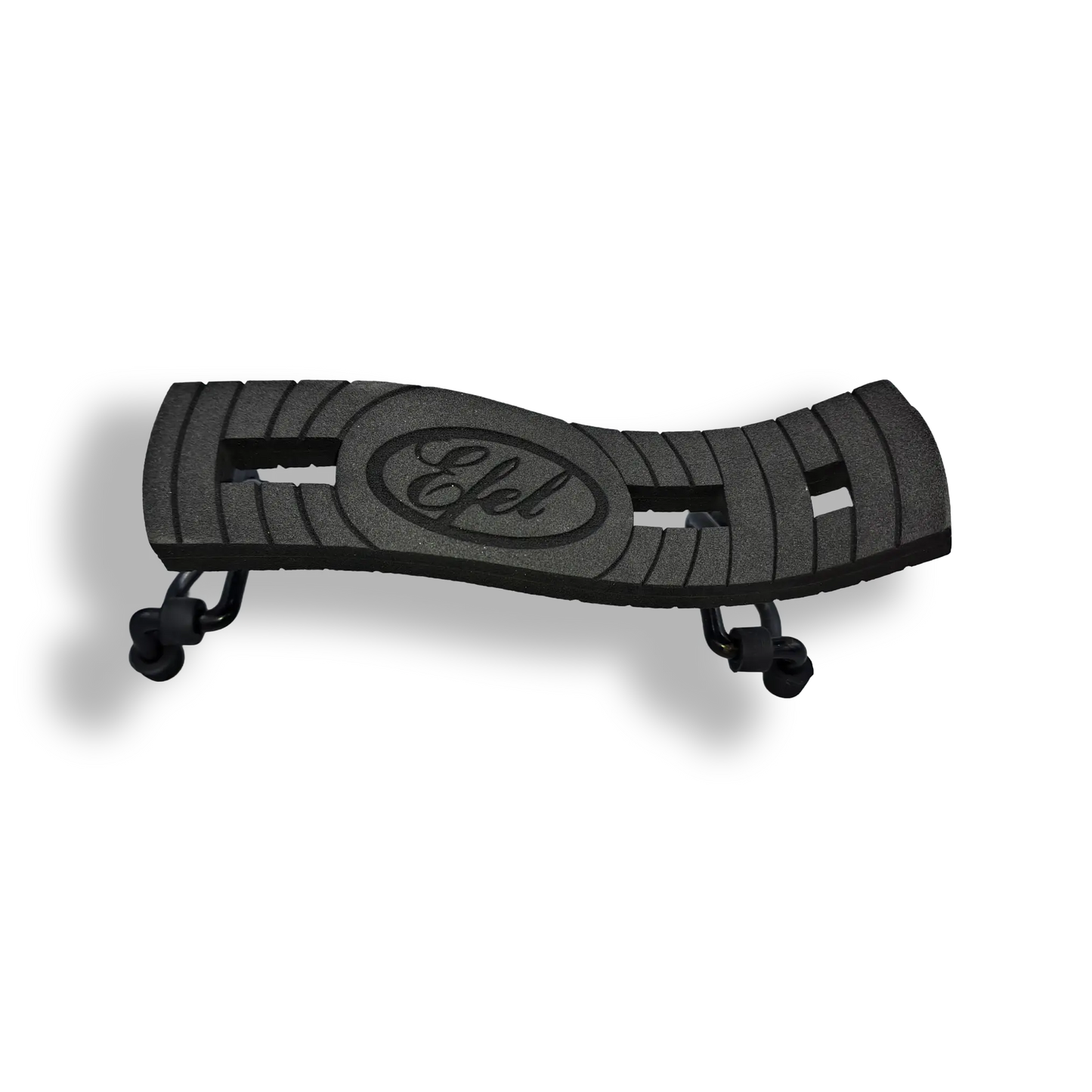 EFEL Plus violin shoulder rest 1/16-1/8 low back view