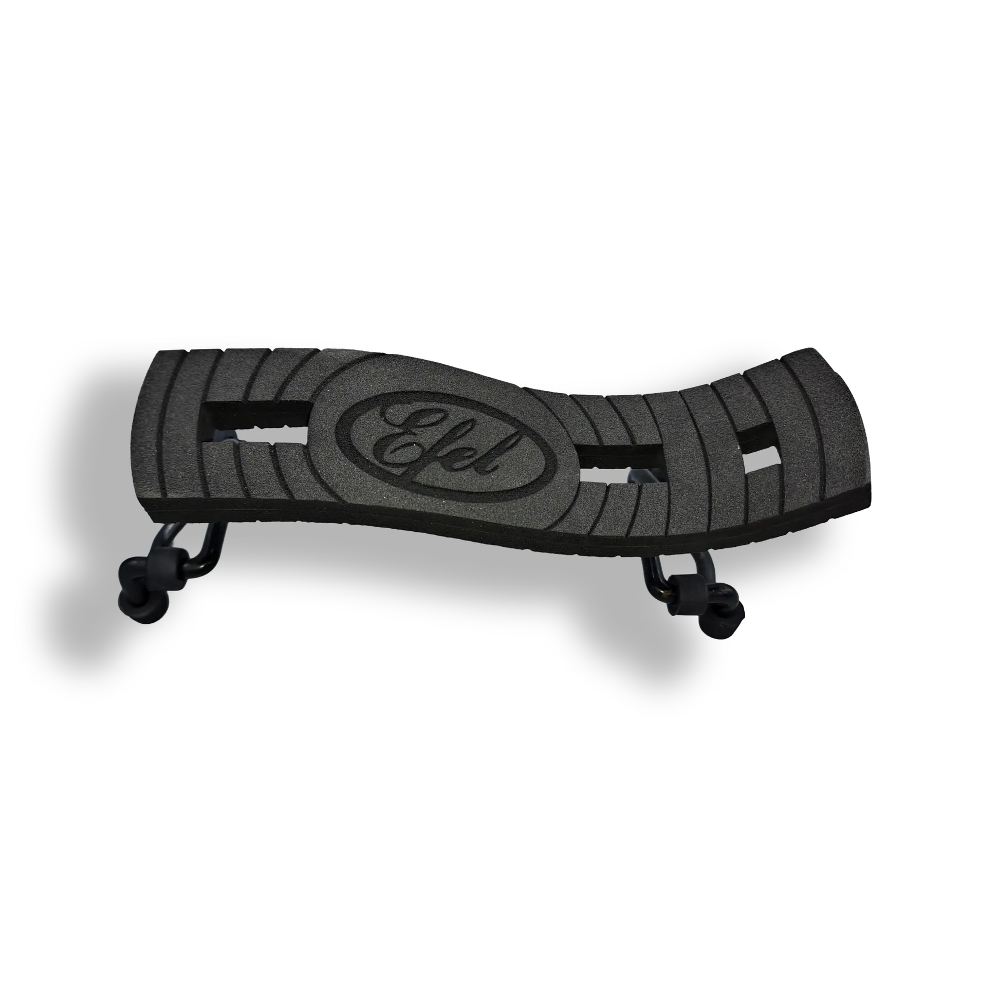 EFEL Plus violin shoulder rest 1/16-1/8 low back view