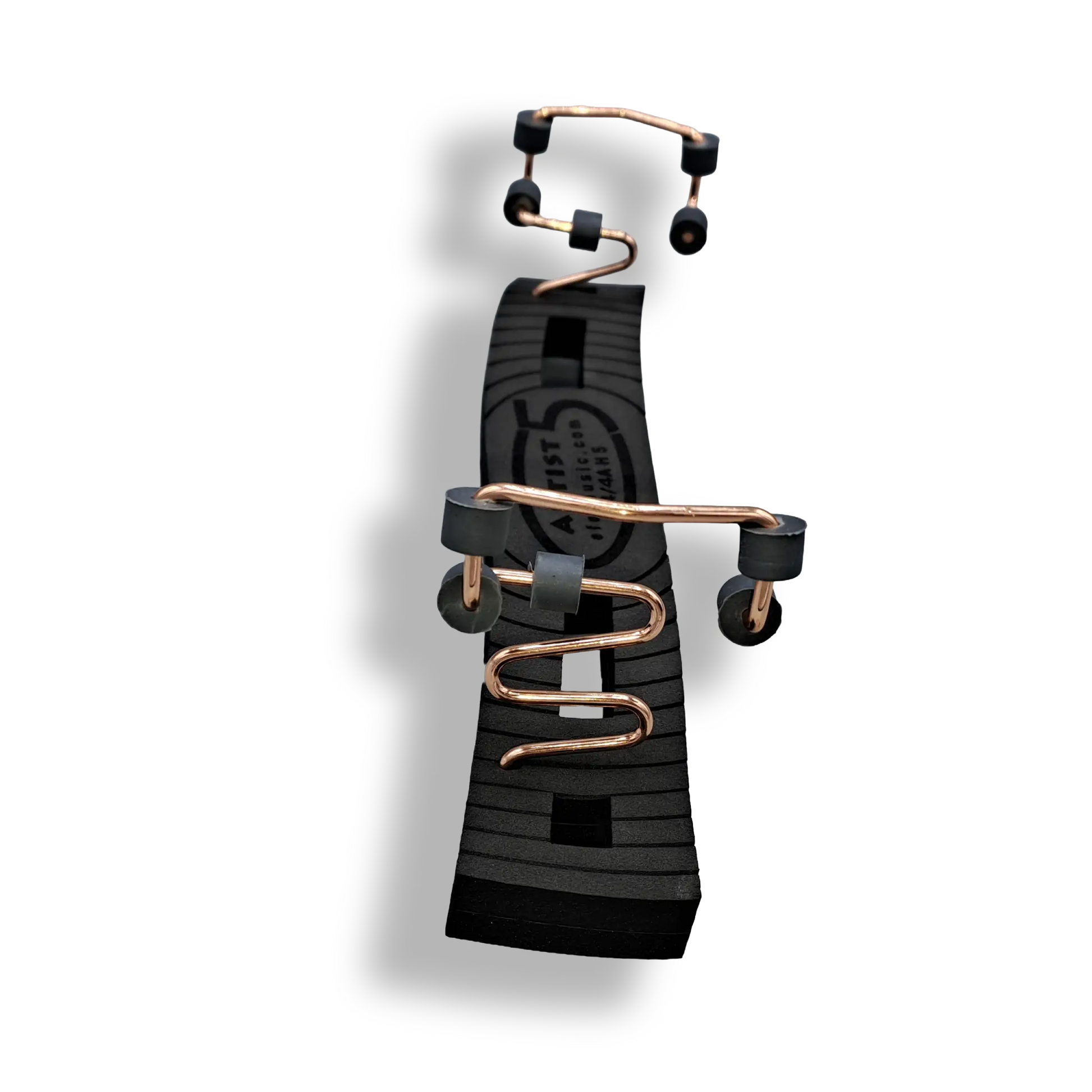 EFEL Artist violin shoulder rest 3/4-4/4 high side view