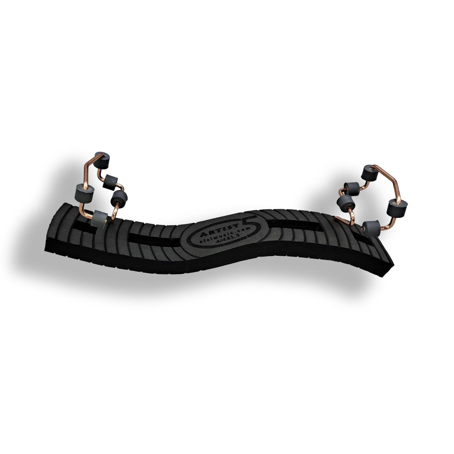 EFEL Artist violin shoulder rest 3/4-4/4 low top view