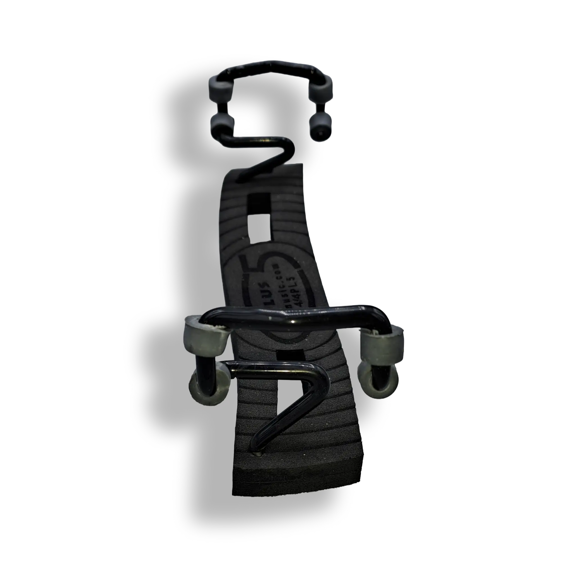 EFEL Plus violin shoulder rest 3/4-4/4 low side view